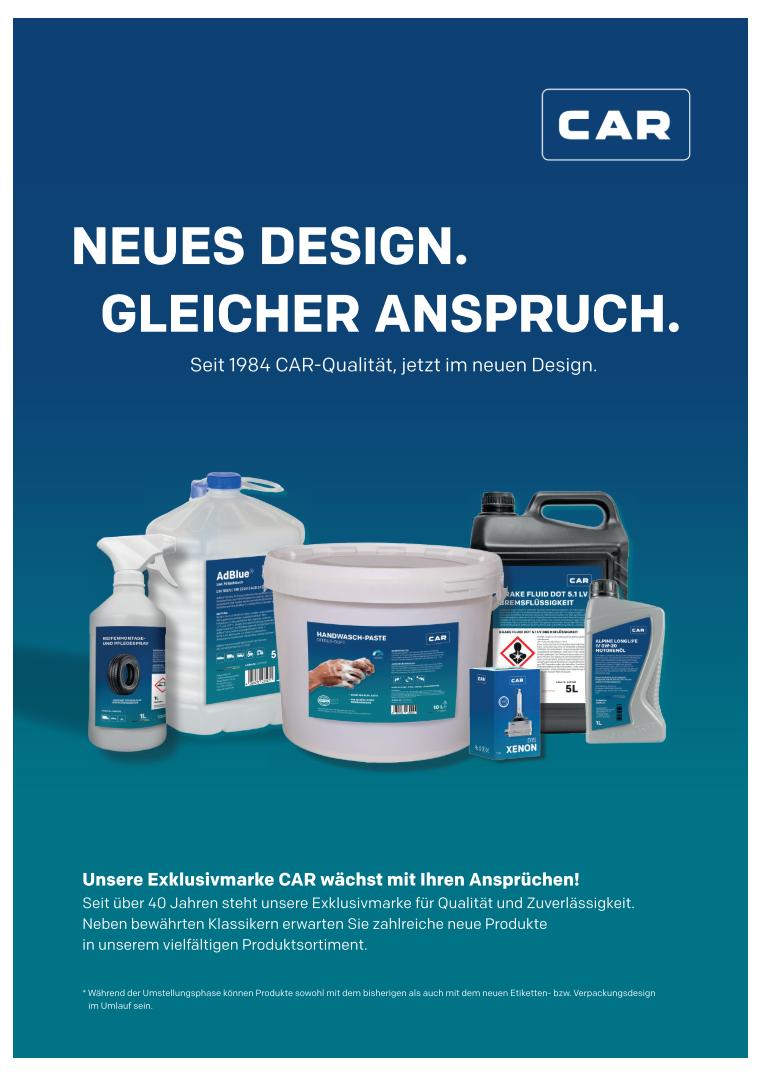CAR Produktsortiment